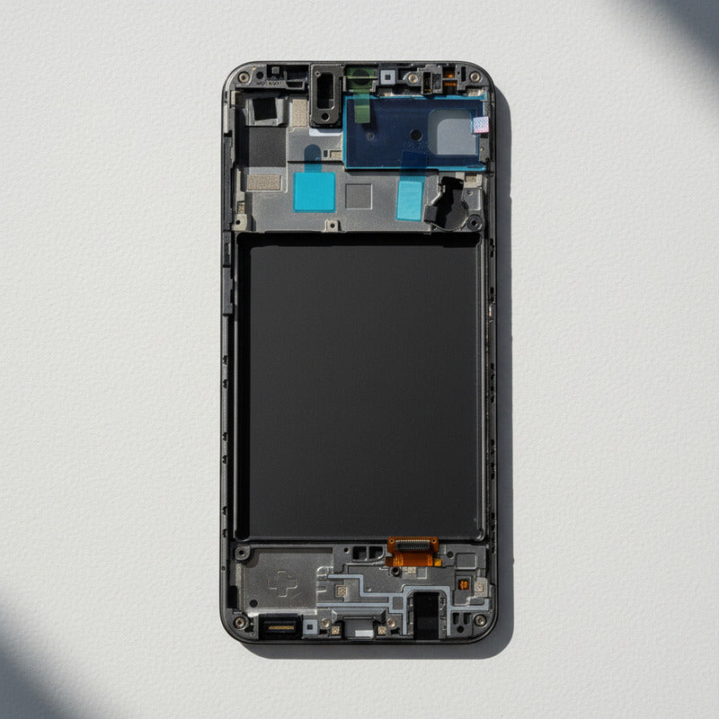 Pantalla Samsung A20 Calidad Incell Con Marco Premium Negro