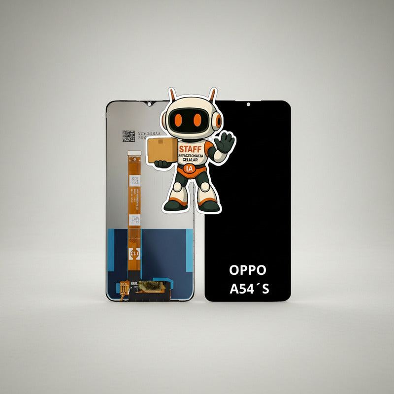 Pantalla Compatible Oppo A54s  Alta Calidad Premium Negro