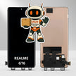 Pantalla  Realme Gt6 Amoled Rmx3851 Alta Calidad Premium Negro