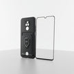 Funda Motorola Moto E7 Mica Cristal Templado Incluida Negro