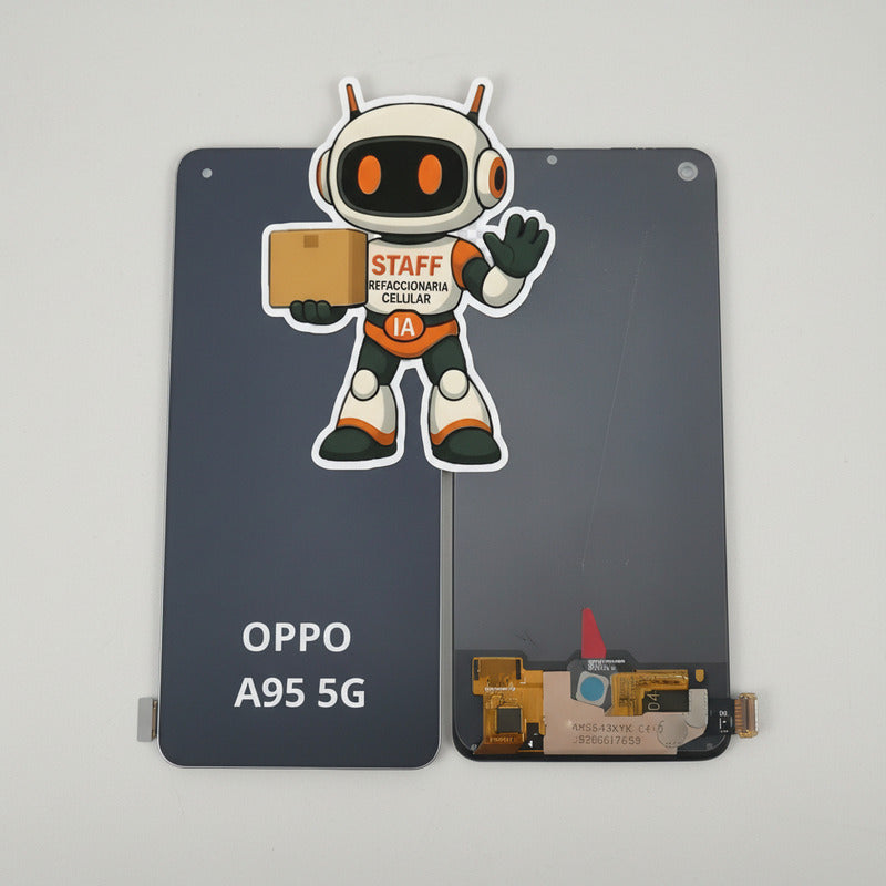 Pantalla Compatible Oppo A95 5g Oled  Alta Calidad Premium Negro