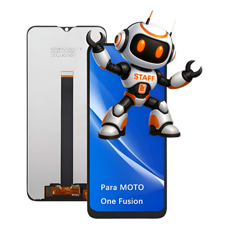 Pantalla Compatible Motorola One Fusion Alta Calidad Premium Negro