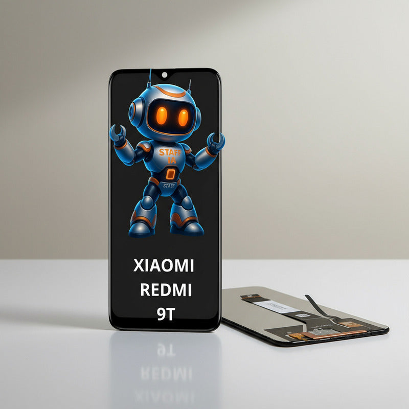Pantalla  Compatible Xiaomi Redmi 9t  Alta Calidad Premium Negro