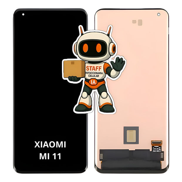Pantalla  Xiaomi Mi 11 5g Oled Normal Alta Calidad Premium Negro