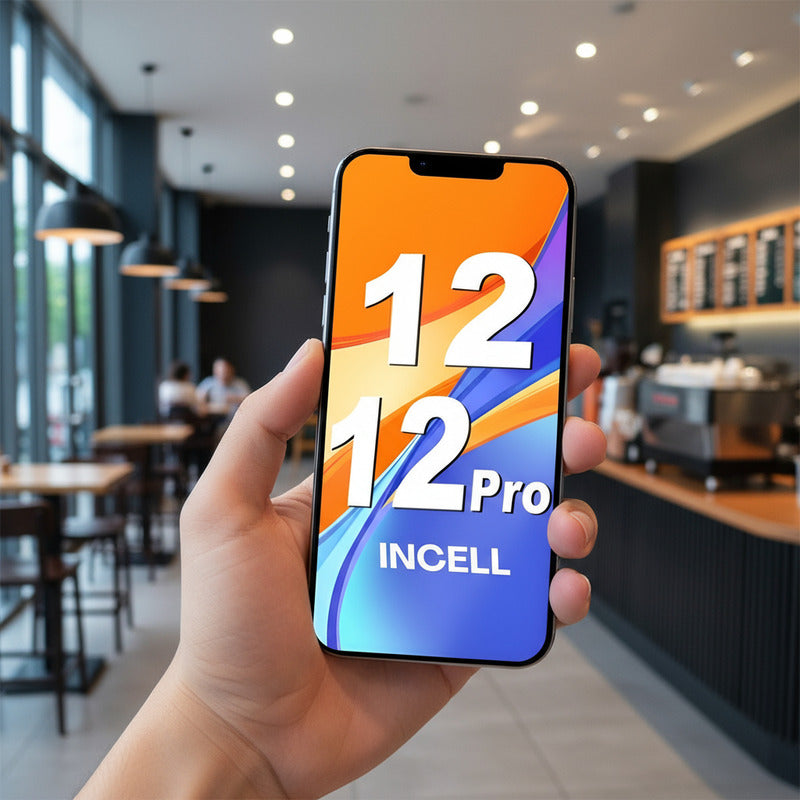 Pantalla iPhone 12 / 12 Pro Incell Hd Calidad Premium Negro