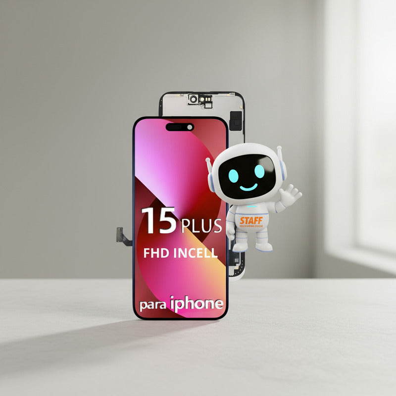 Pantalla Compatible Con iPhone 15 Plus Incell Hd Negro