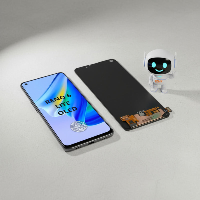 Pantalla Oppo Reno 6 Lite Oled Premium Alta Calidad Negro