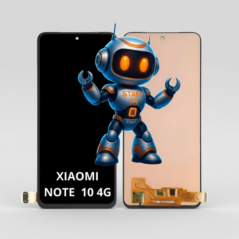 Pantalla Compatible Xiaomi Note 10 4g Oled Calidad Premium Negro
