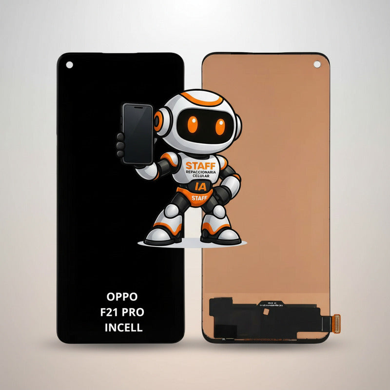 Pantalla Compatible Oppo F21 Pro Incell Alta Calidad Premium Negro