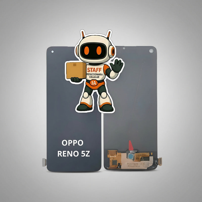 Pantalla Compatible Oppo Reno 5z Oled  Alta Calidad Premium Negro