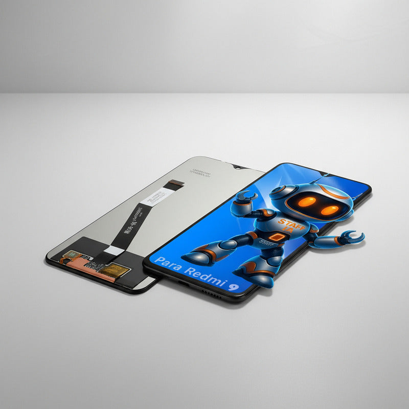 Pantalla Compatible Xiaomi Redmi 9 Alta Calidad Premium Negro