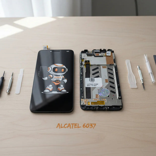 Pantalla Alcatel 6037 Idol 2 Negra Negro