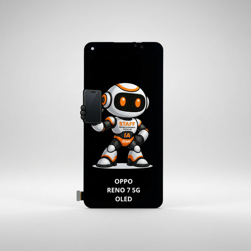 Pantalla Oppo Reno 7 5g Oled Cph2371 Alta Calidad Premium Negro