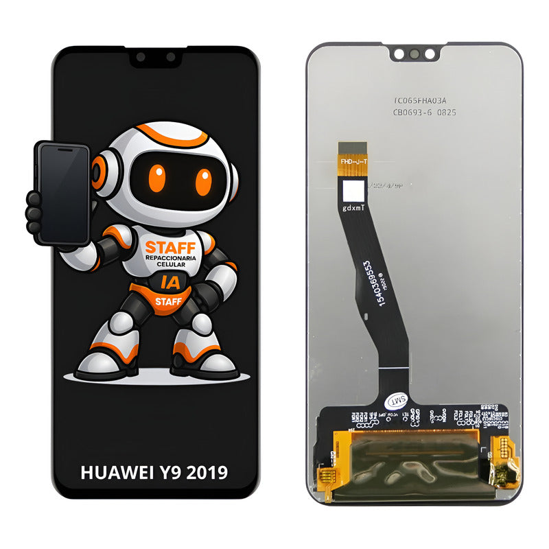 Pantalla Display Huawei Y9 2019 / Y8s Alta Calidad Premium Negro