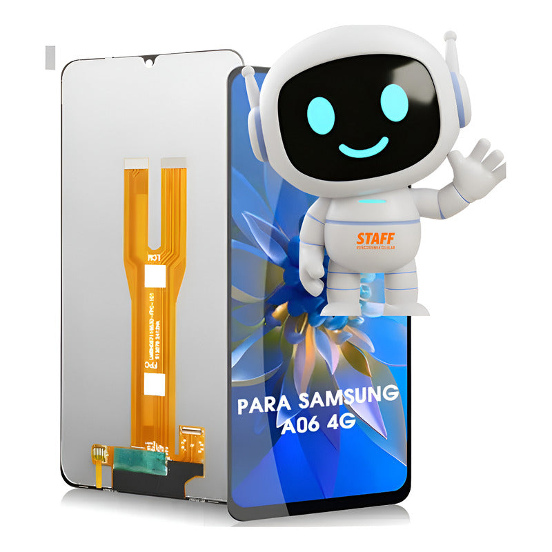 Pantalla Samsung  A06  Calidad Premium Negro