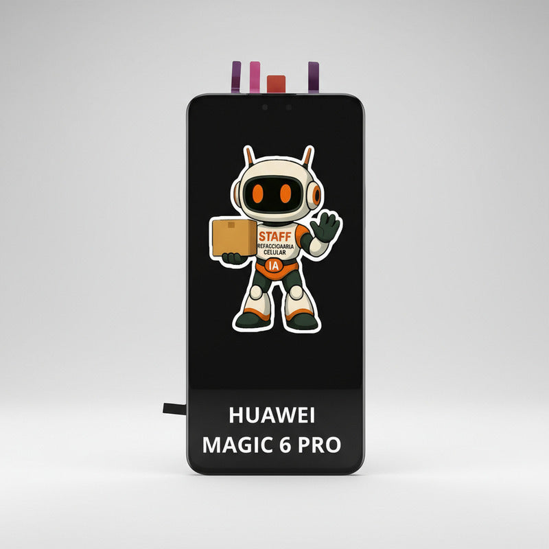 Pantalla  Huawei Magic 6 Pro Alta Calidad Premium Amoled Negro