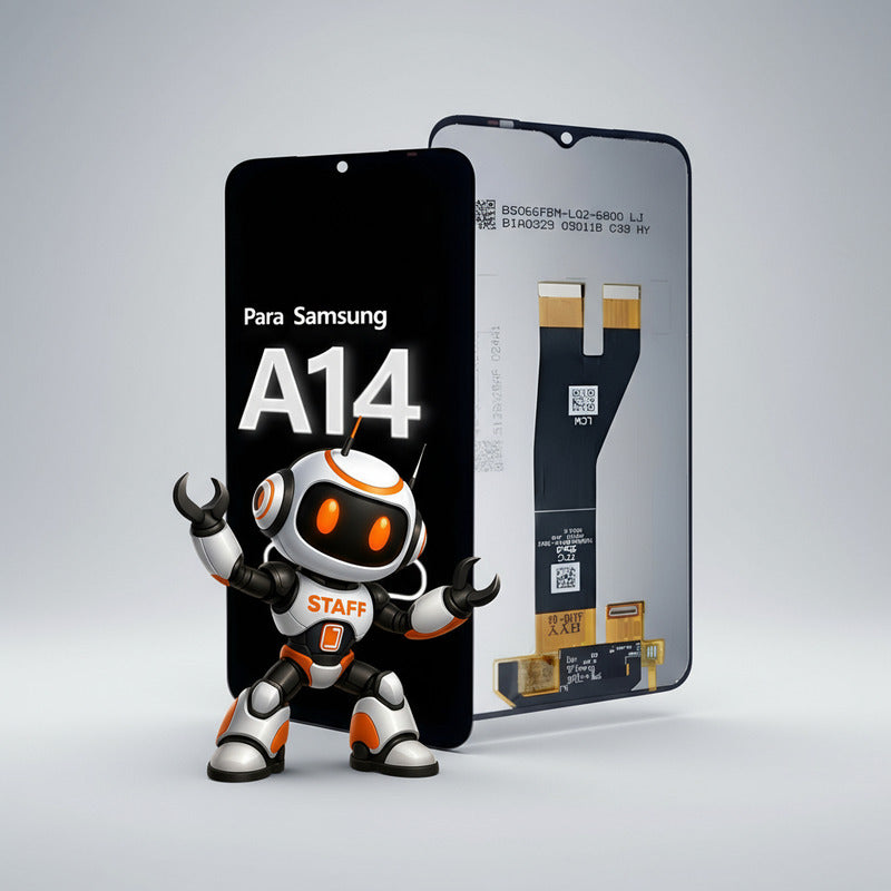 Pantalla Samsung A14 5g A146p Conector Ch Calidad Premium Negro