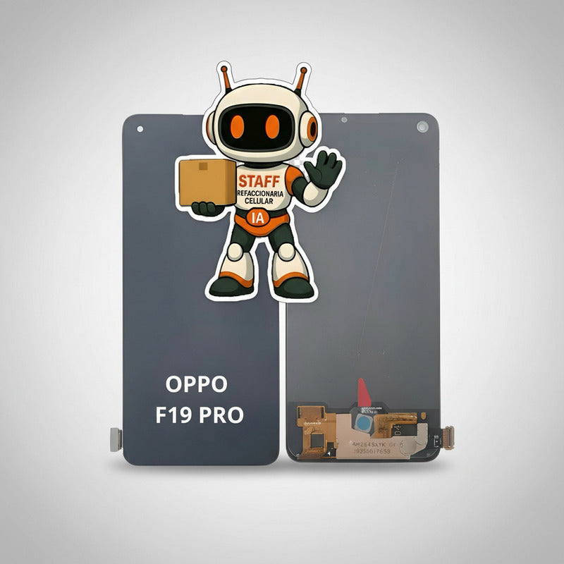 Pantalla Compatible Oppo F19 Pro Alta  Oled Calidad Premium Negro
