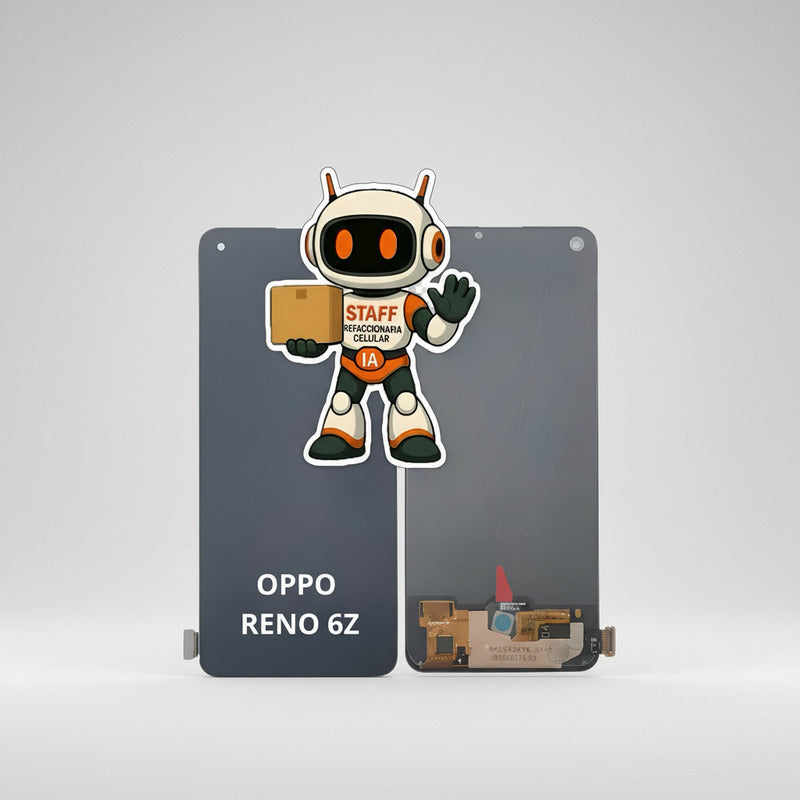 Pantalla Compatible Oppo Reno 6z Oled  Alta Calidad Premium Negro