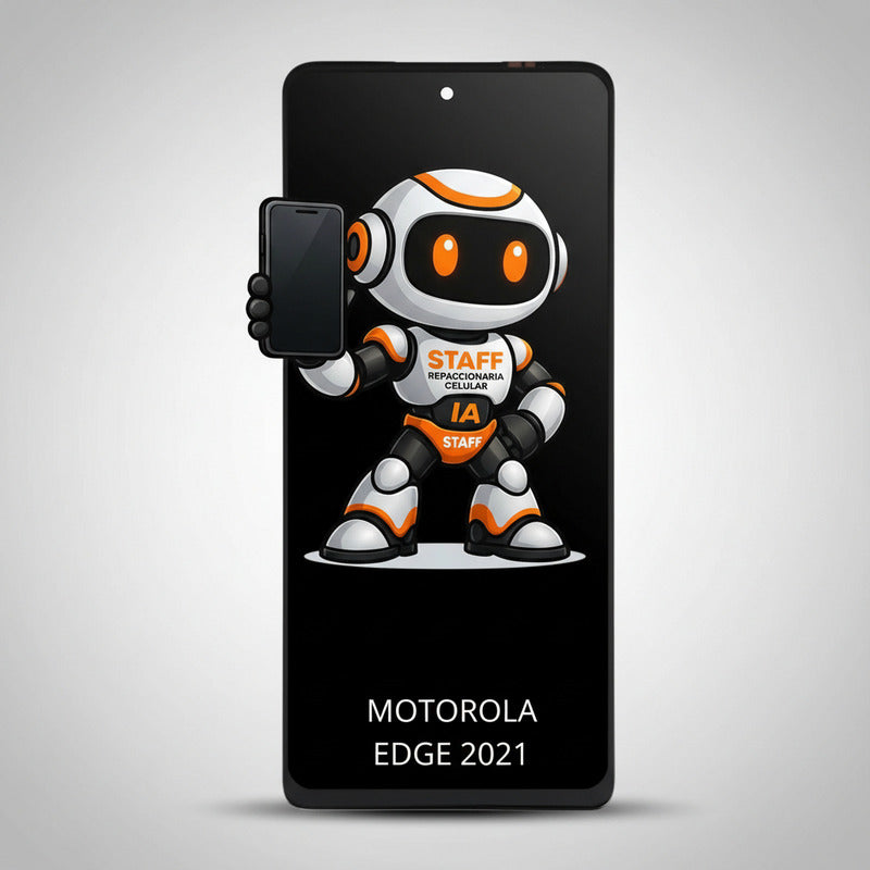 Pantalla Motorola Edge 2021 Alta Calidad Premium Negro