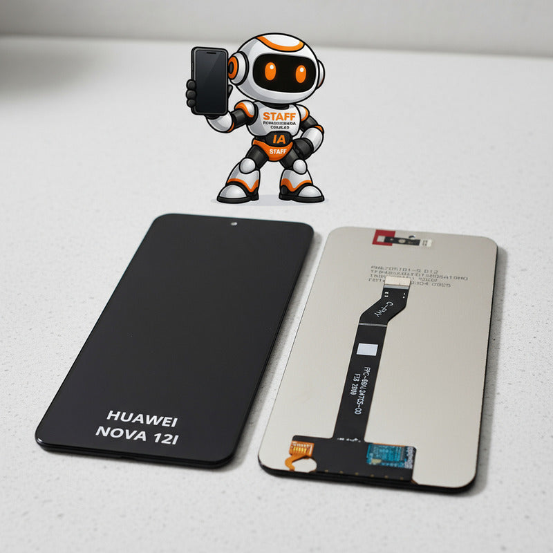 Pantalla Compatible Huawei Nova 12i Ctr-al20 Calidad Premium Negro