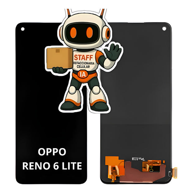 Pantalla Compatible Oppo Reno 6 Lite Oled Calidad Premium Negro