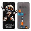Pantalla Compatible Motorola E7 Plus Alta Calidad Premium Negro