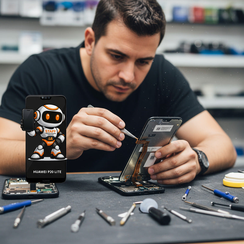 Pantalla Pantalla Staff Cedis P20 Lite Ane-lx3 Negro