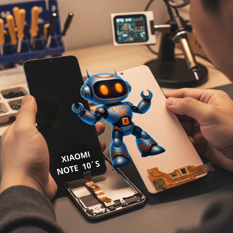 Pantalla Compatible Xiaomi Note 10s Oled Calidad Premium Negro