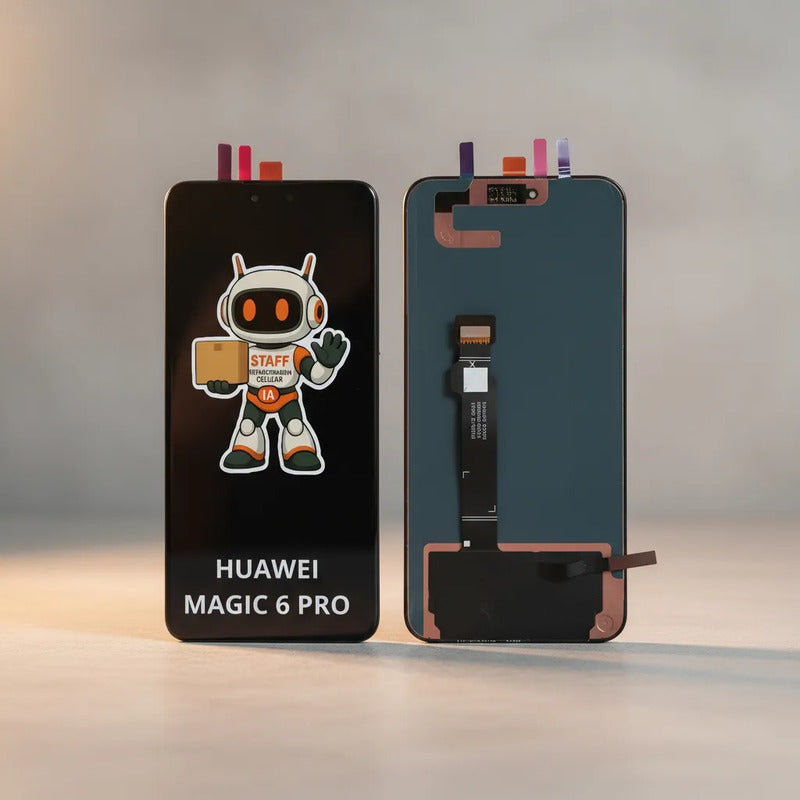 Pantalla Módulo Display/táctil Staff Cedis Magic 6 Pro Negro