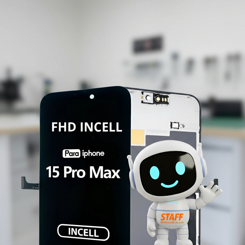 Pantalla Compatible Con iPhone 15 Pro Max Incell Hd Negro