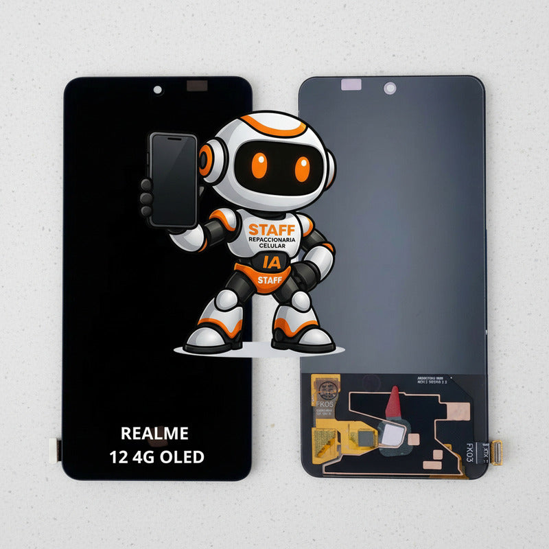 Pantalla Compatible Realme 12 4g Oled Alta Calidad Premium Negro