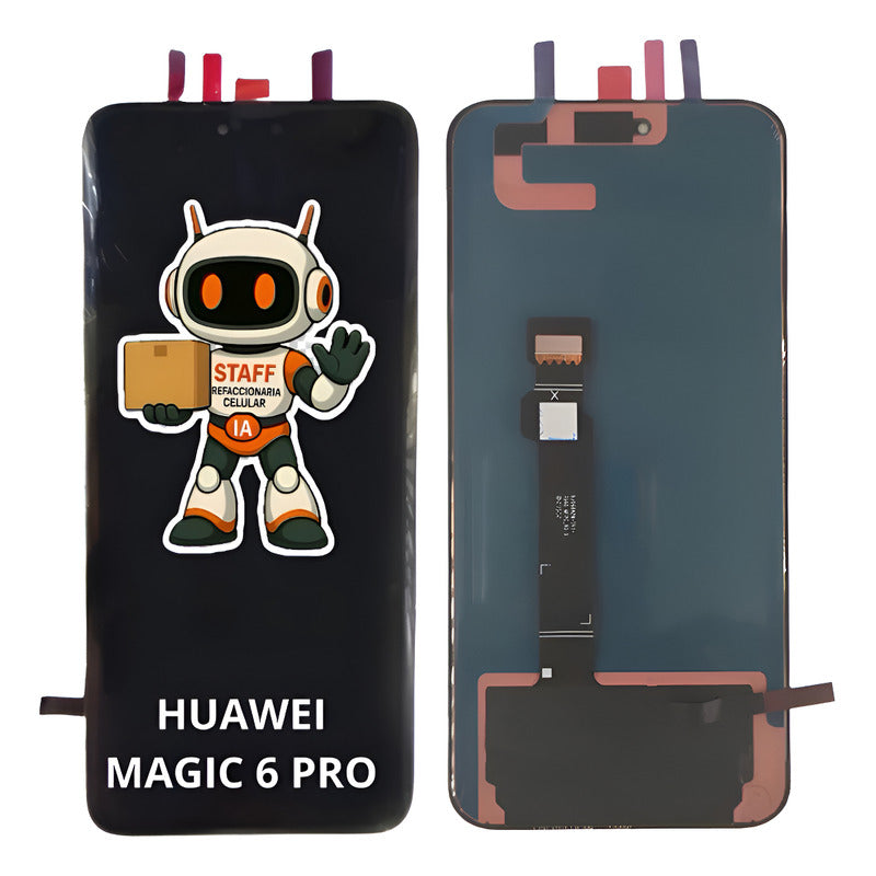 Pantalla  Huawei Magic 6 Pro Alta Calidad Premium Amoled Negro