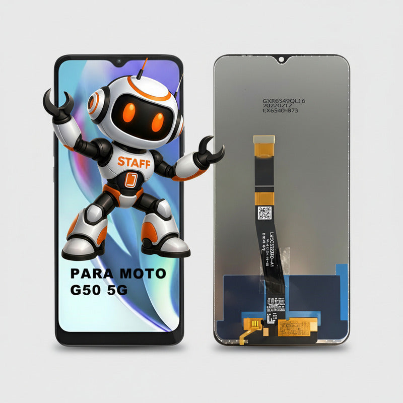 Pantalla Compatible Motorola G50 5g  Alta Calidad Premium Negro