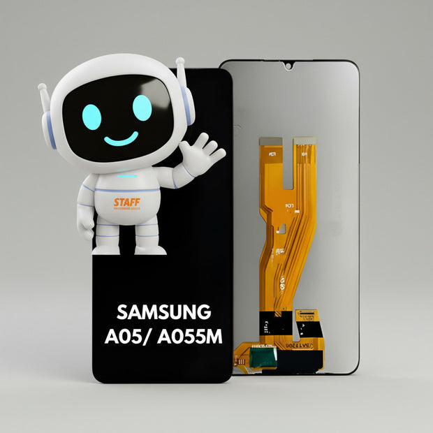 Pantalla Samsung A05 A055m Calidad Premium Negro