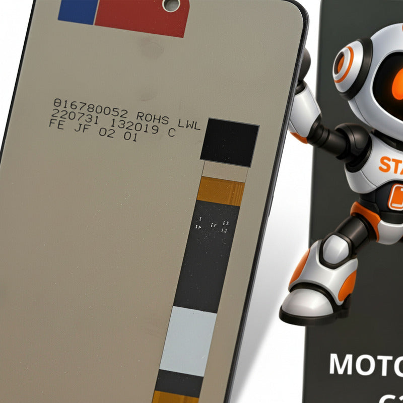 Pantalla Compatible Motorola G200  Alta Calidad Premium Negro