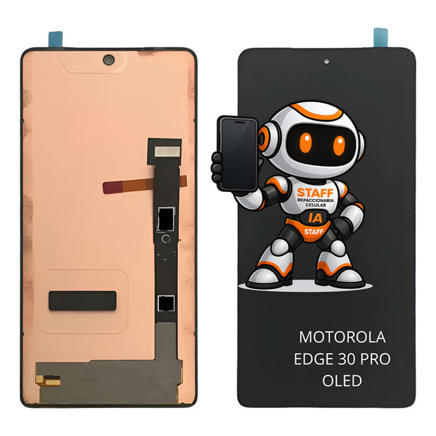 Pantalla Motorola Edge 30 Pro Oled Alta Calidad Premium Negro