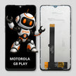 Pantalla Compatible Motorola G8 Play Alta Calidad Premium Negro