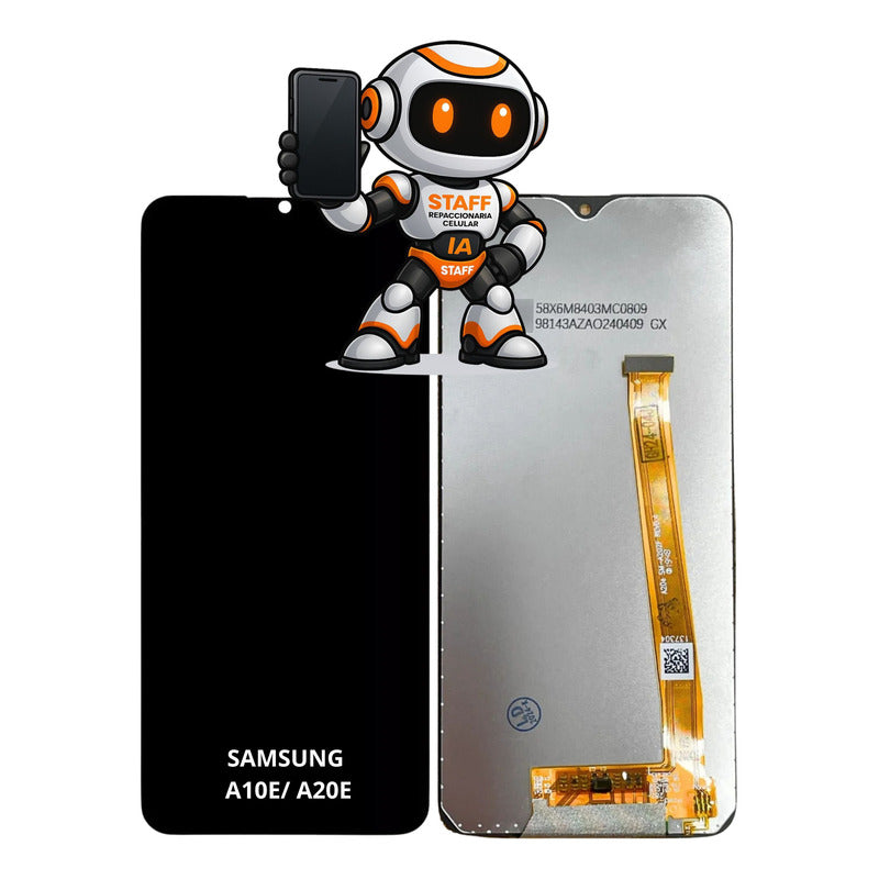 Pantalla Samsung A10e  A20e A102 A202 Alta Calidad Premium Negro