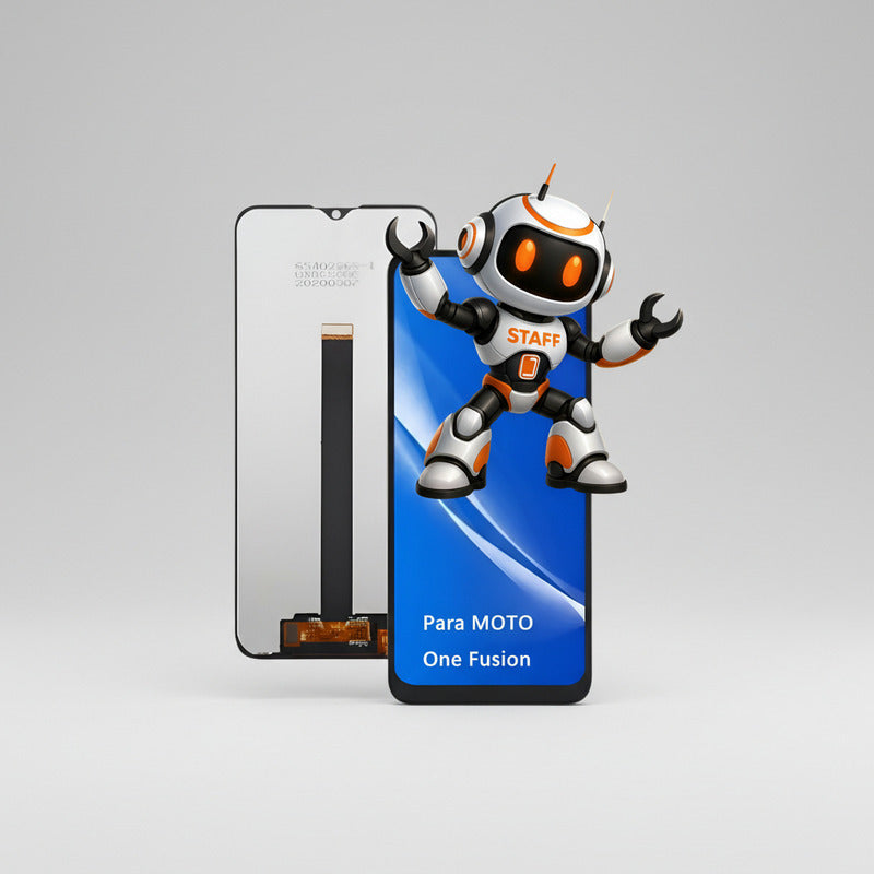 Pantalla Compatible Motorola One Fusion Alta Calidad Premium Negro