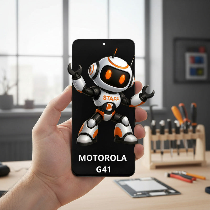 Pantalla Compatible Motorola G41 Oled  Alta Calidad Premium Negro