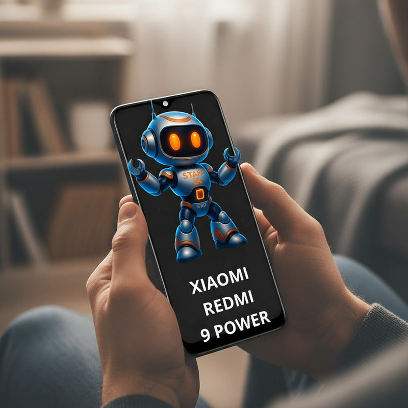 Pantalla  Compatible Xiaomi Redmi 9 Power  Calidad Premium Negro