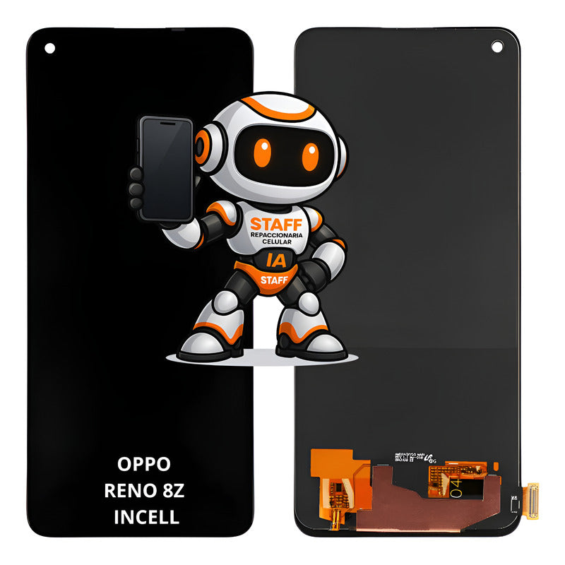 Pantalla Compatible Oppo Reno 8z Ncell Calidad Premium Negro