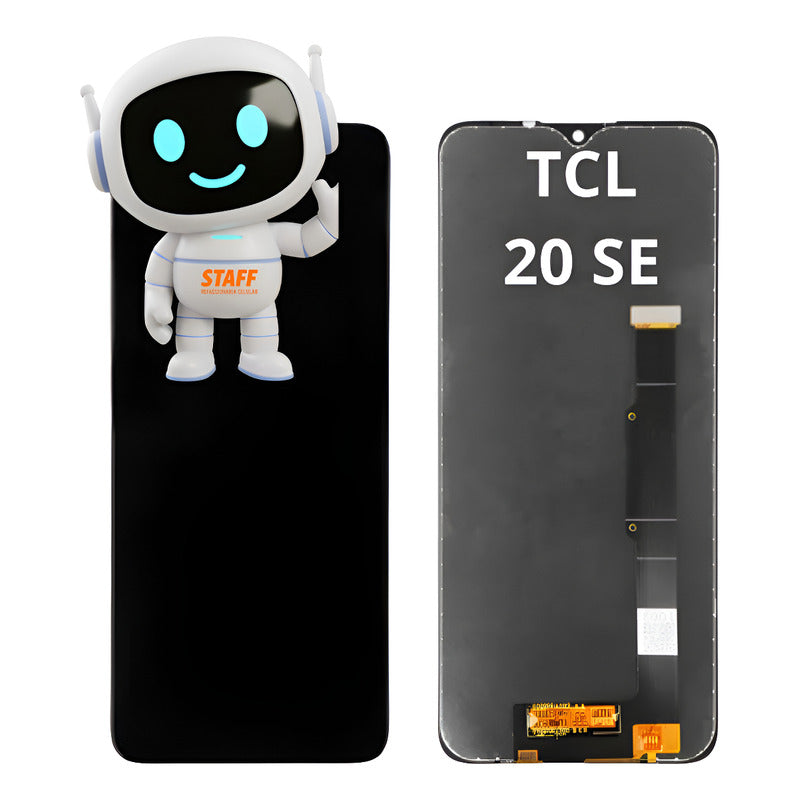 Pantalla Tcl 20se  Alta Calidad Negro