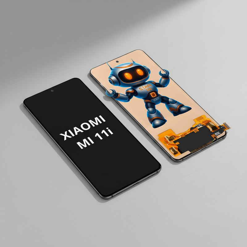 Pantalla Compatible Xiaomi Mi 11i Oled Alta Calidad Premium Negro