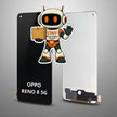 Pantalla Compatible Oppo Reno 8 5g Oled  Calidad Premium Negro