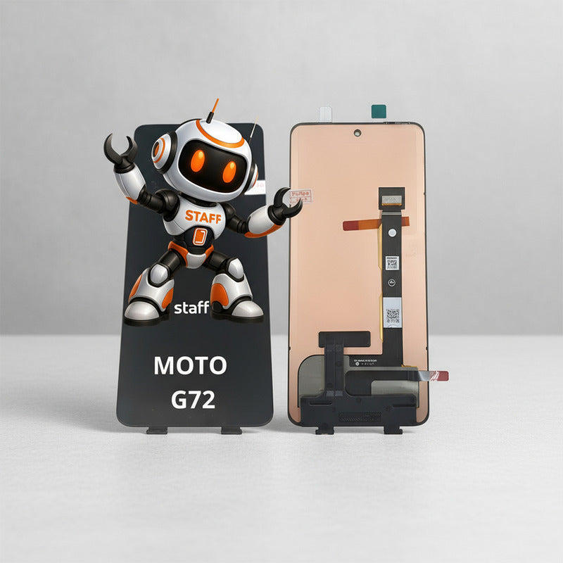 Pantalla Compatible Con Motorola G72 Calidad Incell Negro