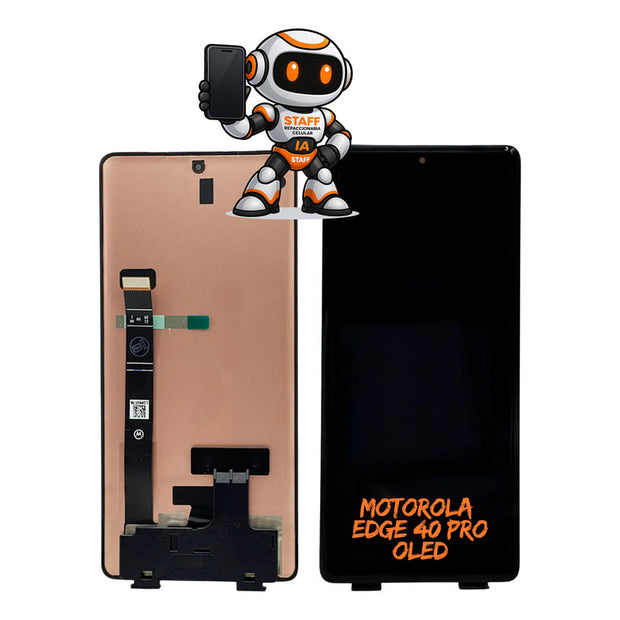 Pantalla Motorola Edge 40 Pro Oled Alta Calidad Premium Negro