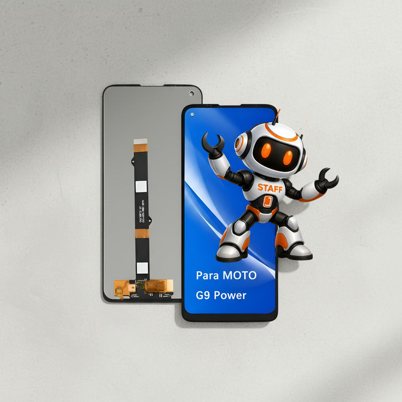 Pantalla Compatible Motorola G9 Power Alta Calidad Premium Negro