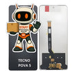 Pantalla Compatible Tecno Pova 5  Alta Calidad Premium Negro